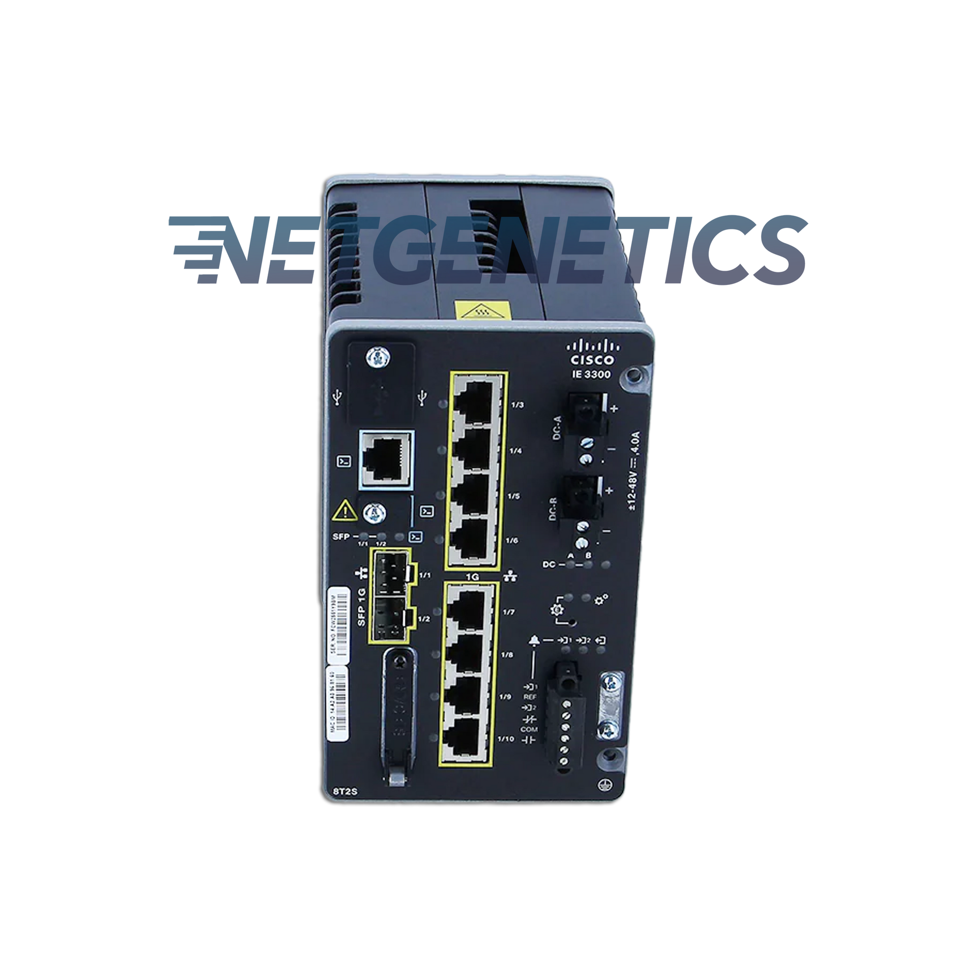 Cisco IE-3300-8P2S-E Catalyst IE3300 with 8 GE PoE+ and 2 GE SFP, Modular