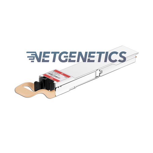 NVIDIA/Mellanox MMA4Z00-NS400 Compatible OSFP 400G SR4 InfiniBand NDR PAM4 Optical Transceiver (MMF, 850nm, 50m, MPO-12/APC, DOM, Flat Top)