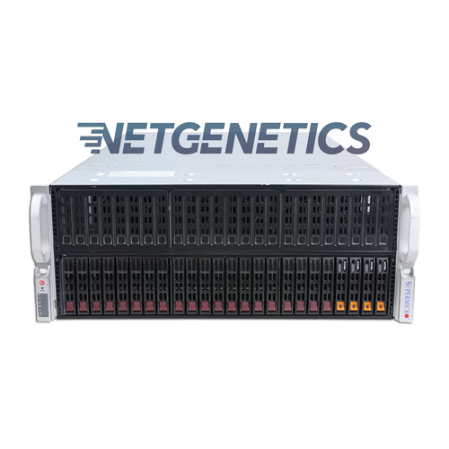 Supermicro AS-4124GS-TNR 4U 8 GPU Server, 2x AMD 7663 CPU, 4x RTX 3090 Turbo GPU