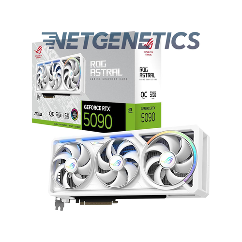ASUS ROG ASTRAL NVIDIA GEFORCE RTX 5090 32G OC WHITE VERSION GDDR7 Graphics card GPU