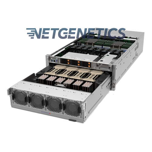 Supermicro AS-4124GO-NART+ 4U 8GPU server with A100 SXM4 baseboard w/ 8x A100 80GB GPUs, 2x 7742, 32x 32GB