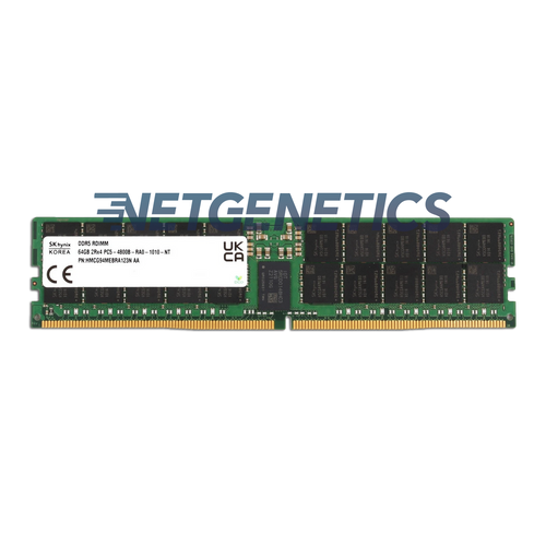 HMCG94AGBRA177N HYNIX 64G (1X64GB) 2RX4 PC5-5600B RDIMM MEMORY