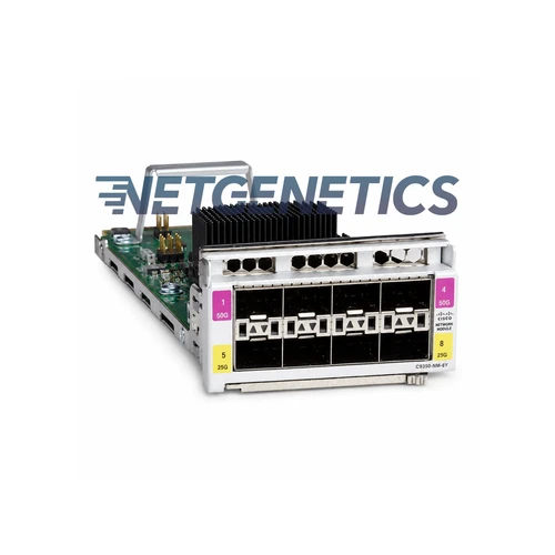NEW Cisco C9350-NM-8Y expansion module - 8 x 25G/10G/1G or 4 x 50G (AI Generated Image)