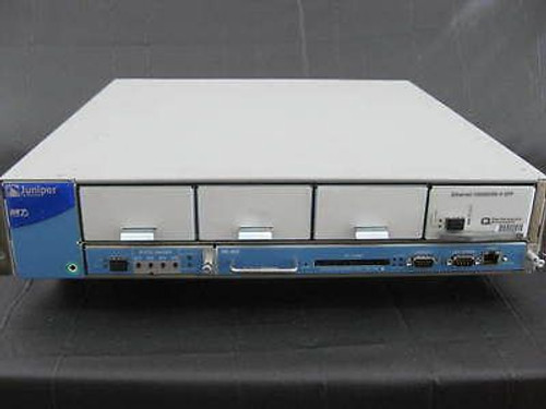 Juniper M7iBASE-AC-2GE M7i Router w/ RE-850-1536 FEB-M7I-SVCS PE-1GE-SFP-QPP