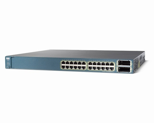 Cisco WS-C3560E-24PD-S 24 Port Gigabit 802.3af POE Catalyst Switch