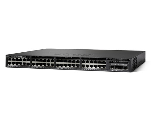 Cisco WS-C3650-48FQ-S 3650 Series 48 Port PoE / PoE+ Standalone Switch