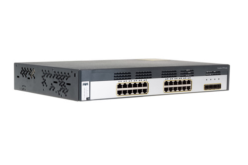 Cisco WS-C3750G-24TS-S Gigabit 24 Port 3750 Switch