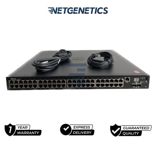 Dell 8164 PowerConnect 8100 Series 48-Port 10 Gigabit 2-Port 40GbE