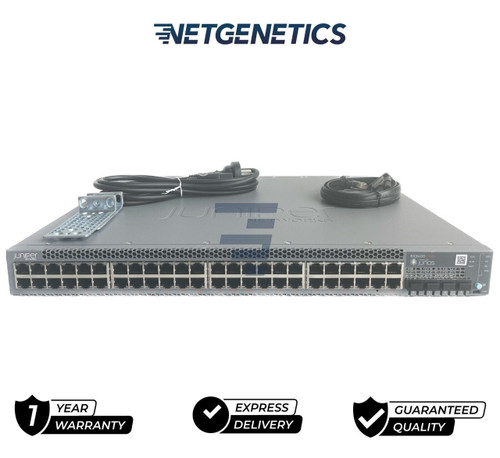 Juniper EX3400-48P 48-Port PoE+ 4x SFP+ 2x QSFP+ Switch 2 JPSU-920