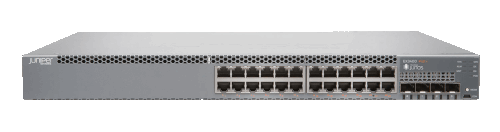 Upgrade your network infrastructure with the Juniper EX3400-24P-TAA Switch, featuring 24x 1GB PoE+ RJ-45 ports, 4x 10GB SFP+ ports, and 2x QSFP+ ports. This TAA-compliant switch from NetGenetics delivers high-performance connectivity, advanced security, and scalability for your business needs. Explore reliable and efficient networking solutions – shop now at www.netgenetics.com.