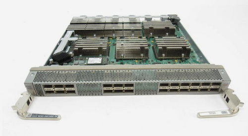 Based on the Cisco Global Cloud Index, digitalization is projected to grow global data center and public/private cloud networks traffic more than 25 percent annually, resulting in a threefold increase by 2019. To help network providers meet these challenges, the Cisco® Network Convergence System 5500 Series is built with features such as extremely high port densities, deep packet buffering, and forwarding hardware optimized for these types of deployments.

The Cisco NCS 5500 Series modular chassis provides wide variety of combo line cards to address the customer’s need to use flexible interfaces and port densities along with full bandwidth utilization of the forwarding ASIC. The Cisco NCS 5500 Series also offers a high-scaled line card, which improves the Forwarding Information Base (FIB) scale capabilities x8 times when compared with the base version of the line card. These line cards are capable of advanced packet forwarding, segment routing, programmable network management, and telemetry along with the robust and mature features already present in 64-bit Cisco IOS® XR Software.

The Cisco NC55-24X100G-SE line card (Figure 1) provides 24 ports of 100GE. This line card uses QSFP28/QSFP+ transceivers and is to be used in any of the NCS 5500 series of modular chassis. This card is designed for scale-enhanced configuration needs with expanded FIB, QoS, ACL, and so on.