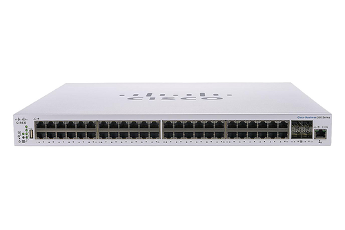 New Cisco CBS350-48P-4G-NA Business 350 48x 1GB PoE+ RJ45 4x 1GB SFP Switch