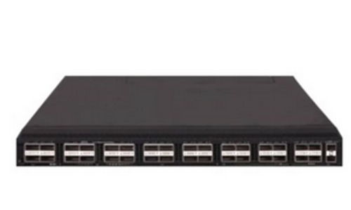 The HPE FlexFabric 5950 32QSFP28 Switch (Model: JH321A) is a high-performance, low-latency data center switch designed to meet the demands of modern enterprise networks. Below are its key specifications:

Hardware Specifications:

Ports:
32 x 100 Gigabit Ethernet QSFP28 ports
2 x 1 Gigabit Ethernet RJ-45 management ports
1 x USB 2.0 port
Switching Capacity: 3.2 Tbps
Forwarding Rate: Up to 3,169 Mpps
Latency: Less than 1 microsecond
MAC Address Table Size: 136,000 entries
Dimensions (H x W x D): 4.36 x 44.00 x 54.00 cm (1.72 x 17.32 x 25.98 inches)
Weight: Approximately 17 kg (37.48 lbs)
Power and Cooling:

Power Supply Options: Compatible with JC680A power supplies
Redundancy: Supports redundant, hot-swappable power supplies and fan trays
Airflow: Reversible airflow design for flexible data center cooling configurations
Performance Features:

High-Density Connectivity: Provides up to 32x100GbE connections, suitable for spine-and-leaf architectures in data centers
Low Latency: Optimized for high-performance computing and storage environments with cut-through switching architecture
Advanced Layer 2 and Layer 3 Features: Supports a comprehensive set of protocols, including VLANs, Spanning Tree Protocols, and routing protocols like OSPF and BGP
Data Center Bridging (DCB): Includes support for IEEE 802.1Qbb Priority Flow Control, Data Center Bridging Exchange (DCBX), and Enhanced Transmission Selection (ETS)
VXLAN Support: Hardware support for VXLAN Layer 2 gateway functionality, enabling network virtualization
Management and Monitoring:

Command-Line Interface (CLI): Full-featured console for comprehensive switch management
SNMP Support: Compatible with SNMP v1, v2c, and v3 for centralized monitoring
sFlow: Provides wire-speed traffic accounting and monitoring
Out-of-Band Management: Dedicated management ports to separate management traffic from user data
Resiliency and High Availability:

Intelligent Resilient Fabric (IRF) Technology: Allows grouping of up to ten switches into a single logical device for simplified management and enhanced resiliency
Rapid Convergence: Supports protocols like IEEE 802.1w Rapid Spanning Tree Protocol and Bidirectional Forwarding Detection (BFD) for fast failure detection and recovery The HPE FlexFabric 5950 32QSFP28 Switch (Model: JH321A) is a high-performance, low-latency data center switch designed to meet the demands of modern enterprise networks. Below are its key specifications:

Hardware Specifications:

Ports:
32 x 100 Gigabit Ethernet QSFP28 ports
2 x 1 Gigabit Ethernet RJ-45 management ports
1 x USB 2.0 port
Switching Capacity: 3.2 Tbps
Forwarding Rate: Up to 3,169 Mpps
Latency: Less than 1 microsecond
MAC Address Table Size: 136,000 entries
Dimensions (H x W x D): 4.36 x 44.00 x 54.00 cm (1.72 x 17.32 x 25.98 inches)
Weight: Approximately 17 kg (37.48 lbs)
Power and Cooling:

Power Supply Options: Compatible with JC680A power supplies
Redundancy: Supports redundant, hot-swappable power supplies and fan trays
Airflow: Reversible airflow design for flexible data center cooling configurations
Performance Features:

High-Density Connectivity: Provides up to 32x100GbE connections, suitable for spine-and-leaf architectures in data centers
Low Latency: Optimized for high-performance computing and storage environments with cut-through switching architecture
Advanced Layer 2 and Layer 3 Features: Supports a comprehensive set of protocols, including VLANs, Spanning Tree Protocols, and routing protocols like OSPF and BGP
Data Center Bridging (DCB): Includes support for IEEE 802.1Qbb Priority Flow Control, Data Center Bridging Exchange (DCBX), and Enhanced Transmission Selection (ETS)
VXLAN Support: Hardware support for VXLAN Layer 2 gateway functionality, enabling network virtualization
Management and Monitoring:

Command-Line Interface (CLI): Full-featured console for comprehensive switch management
SNMP Support: Compatible with SNMP v1, v2c, and v3 for centralized monitoring
sFlow: Provides wire-speed traffic accounting and monitoring
Out-of-Band Management: Dedicated management ports to separate management traffic from user data
Resiliency and High Availability:

Intelligent Resilient Fabric (IRF) Technology: Allows grouping of up to ten switches into a single logical device for simplified management and enhanced resiliency
Rapid Convergence: Supports protocols like IEEE 802.1w Rapid Spanning Tree Protocol and Bidirectional Forwarding Detection (BFD) for fast failure detection and recovery