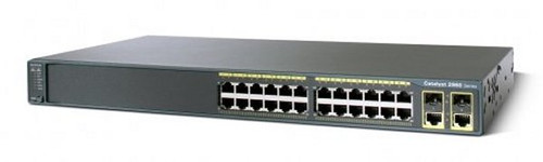 NEW Cisco WS-C2960-24LC-S 2960 Series 24-Port Fast Ethernet 2-Port SFP Switch