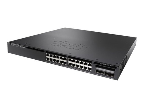 Cisco WS-C3650-24PS-L 24 Port POE+ Gigabit Catalyst Switch