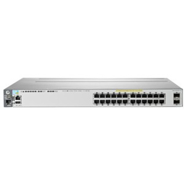 HP J9575A 3800 Series 24-Port Gigabit Ethernet 2-Port SFP+ Switch