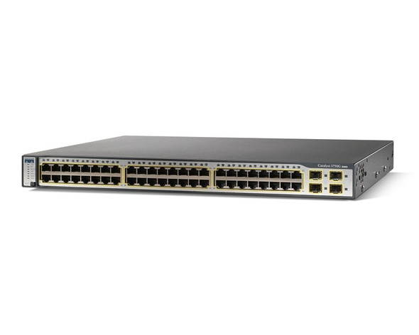 NEW Cisco WS-C3750G-48TS-E 48 Port 3750G Catalyst Switch