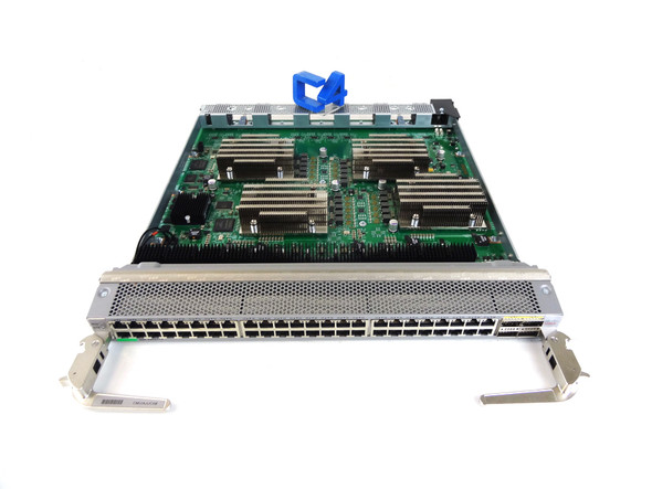 Cisco N9K-X9564TX Nexus 9500 48-Port 1/10GBASE-T 4-Port QSFP+ Switch Line Card