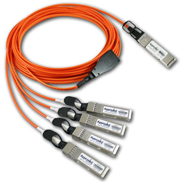 Cisco QSFP-4X10G-AOC5M 40GBase-AOC 5m Active Optical Breakout QSFP Cable