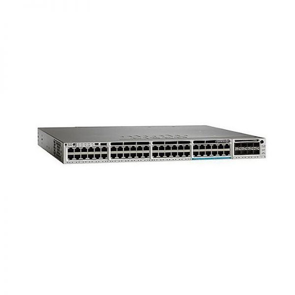 The WS-C3850-12X48U-E part of the Cisco Catalyst 3850 Series is enterprise-class stackable Ethernet and Multigigabit Ethernet access and aggregation layer switches that provide full convergence between wired and wireless on a single platform. Cisco’s Unified Access Data Plane (UADP) application-specific integrated circuit (ASIC) powers the switch and enables uniform wired-wireless policy enforcement, application visibility, flexibility and application optimization. This convergence is built on the resilience of the improved Cisco StackWise-480 technology. The Cisco Catalyst 3850 Series Switches support full IEEE 802.3at Power over Ethernet Plus (PoE+), Cisco Universal Power over Ethernet (Cisco UPOE), modular and field-replaceable network modules, RJ45 and fiber-based downlink interfaces, and redundant fans and power supplies. With speeds that reach 10Gbps, the Cisco Catalyst 3850 Multigigabit Ethernet Switches support current wireless speeds and standards (including 802.11ac Wave 2) on existing cabling infrastructure.