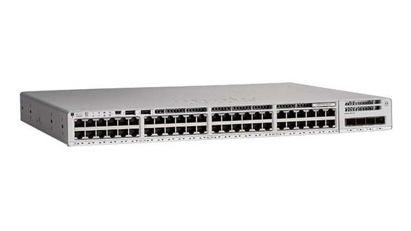 Cisco C9200L-48P-E Catalyst 9200L 48-port PoE+ 4x10G uplink SwitchNew Cisco C9200L-48P-4X-E Switch
New Cisco C9200L-48P-E Switch part of the Cisco Catalyst 9200 Series switch can help customers simplify complexity, optimize IT, and reduce operational costs by leveraging intelligence, automation and human expertise. This switch provides security features that protect the integrity of the hardware as well as the software and all data that flows through the switch. It provides resiliency that keeps your business up and running seamlessly. The C9200L-48P-4X-E model has 48 ports 1G PoE+ with 4x 10G SFP+ fixed uplinks.

Enjoy flexible connectivity between networking devices using this Cisco® Catalyst® 9200L Switch. Featuring L3 functionality, it supports static and dynamic routing. This helps define paths on a logical addressing basis to match user needs. Backed by PoE+ linkage, it integrates power and data within the network infrastructure. It employs policy-based routing (PBR) to filter and forward data packets to different devices. Customize corporate networks to perform a variety tasks, including traffic control and speed adjustment, with the managed switch. It leverages automation, intelligence and personnel expertise to reduce operational costs. Its 10 GB enhanced SFP+ technology provides enhanced connectivity.

The Cisco 48-port switch has a 261.9 Mpps forwarding rate to improve workflow. With a 176 Gbps switching rate, it has high throughput that improves productivity. Track network traffic using its remote management protocols, such as RMON and SNMP for peak offline and online performance. With 9198 bytes jumbo frame support, this Cisco switch lowers per-packet overheads to improve throughput. The FHS solution prevents security breaches efficiently. Save on space with this rack-mountable switch.

Customer Support
We commit to providing excellence in customer service. We are available 24/7, highly responsive, transparent and offer product, transaction and logistics support.
Our philosophy is to be a part of the solution for our clients, so please contact us with any questions or concerns. Check our feedback rating to see what others thought about their experience with us. We look forward to offering you a Five Star member service.
For more information please visit: https://netmode.com/warranty-support/