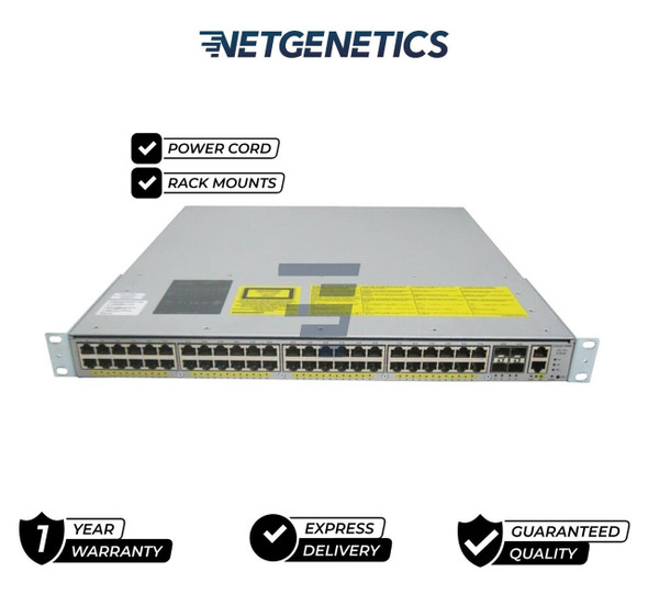 The CISCO WS-C4948E-F-E Catalyst 4948e-f Managed Switch - 48 Ethernet Ports And 4 10-gigabit Sfp+ Ports