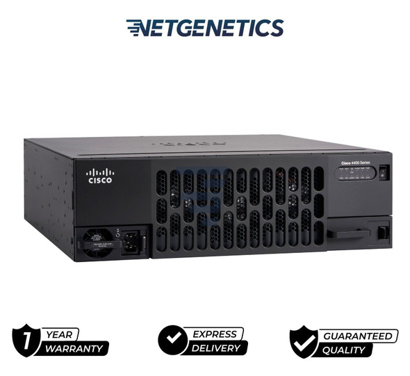 ISR4461/K9 is the Cisco ISR 4461 with 4 onboard GE, 3 NIM slots, 1 ISC slot, 3 SM slots, 8 GB Flash Memory default, 2 GB DRAM default (data plane), 4 GB DRAM default (control plane). The Cisco 4000 Series Integrated Services Routers (ISR) revolutionize WAN communications in the enterprise branch. With new levels of builtin intelligent network capabilities and convergence, the routers specifically address the growing need for application-aware networking in distributed enterprise sites. These locations tend to have lean IT resources. But they often also have a growing need for direct communication with both private data centers and public clouds across diverse links, including Multiprotocol Label Switching (MPLS) VPNs and the Internet.