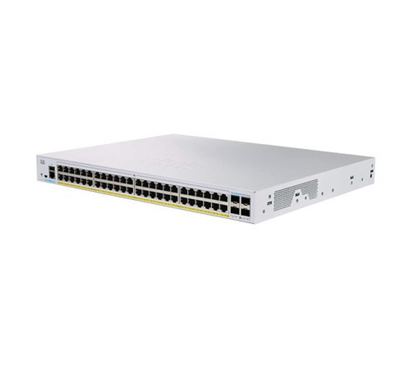 "Discover the Cisco CBS350-48FP-4X-NA Business 350 Switch at NetGenetics.com. This high-performance switch features 48x 1GB PoE+ RJ-45 ports and 4x 10GB SFP+ ports, ideal for powering and connecting your business network. Upgrade your networking capabilities today!"