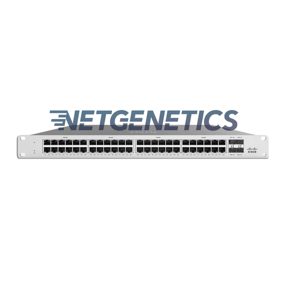 Cisco MS125-48LP-HW Meraki 48x 1GB PoE+ RJ-45 4x 10GB SFP+ UNCLAIMED Switch