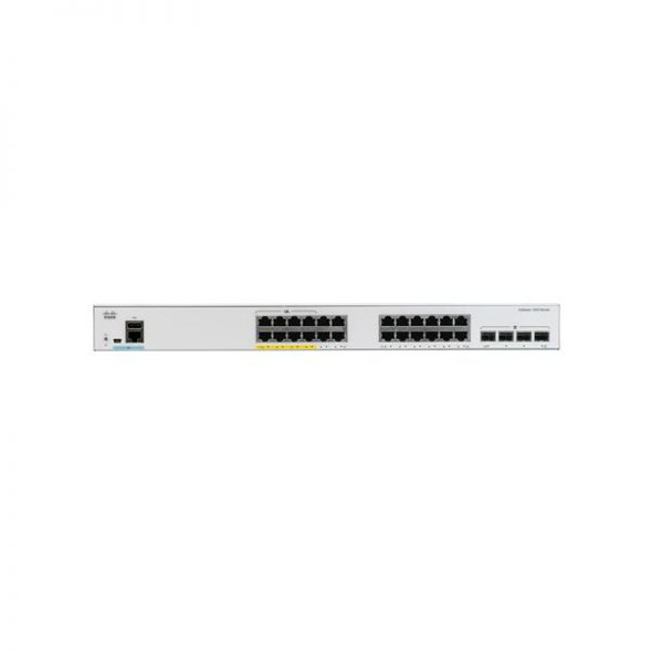 Upgrade your network infrastructure with the Cisco C1000-24FP-4X-L Catalyst Switch available at NetGenetics. This powerful switch features 24x 1GB PoE+ RJ-45 ports and 4x 10GB SFP+ ports, delivering high-performance connectivity for your business needs. Benefit from advanced features and reliable Cisco technology. Explore our selection of networking solutions at www.netgenetics.com and elevate your network capabilities today.