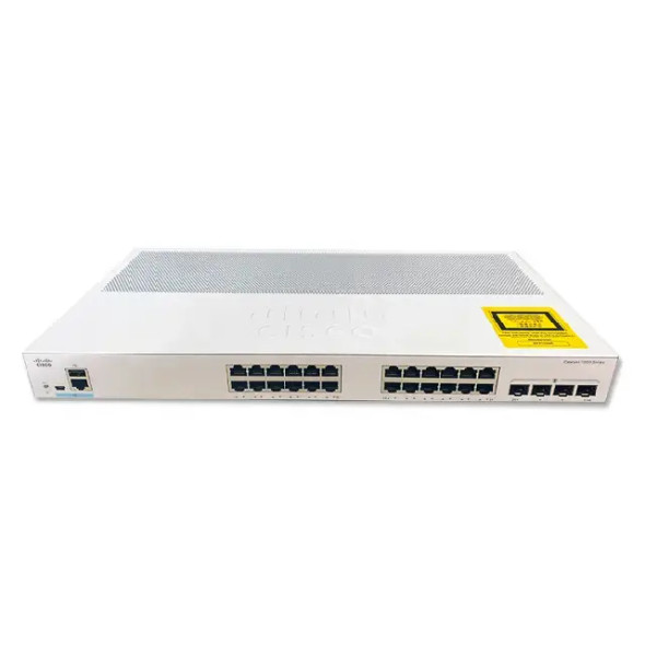 Upgrade your network infrastructure with the Cisco C1000-24T-4G-L Catalyst Switch available at NetGenetics. This high-performance switch features 24x 1GB RJ-45 ports and 4x 1GB SFP ports, providing a reliable and versatile solution for your connectivity needs. Trust in Cisco's renowned quality for seamless data transfer and efficient network management. Elevate your network capabilities today by visiting www.netgenetics.com.