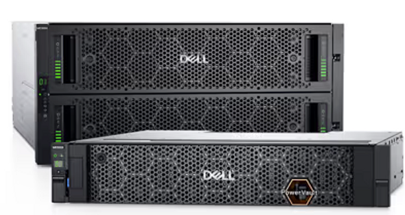 The simple, fast and affordable Dell PowerVault ME5 storage platforms are optimized to run a variety of
mixed workload applications – physical and virtual – for small to medium size businesses.
Whether you need to consolidate your block storage, support applications without the need for low latency
flash and NVMe, take advantage of intelligent data management or scale capacity to keep pace with data
growth, then PowerVault ME5 is ready to meet your growing business needs. The flexibility of PowerVault
ME5 offers multiple protocols, supports a wide range of drive types and capacities, scales up to 8PB1
capacity, validated with Dell PowerEdge Servers (16G ready) and is delivered to you with all-inclusive
software – so you’ll have the needed data services to store, manage, and protect your data.
Using fast Intel Xeon processors, Dell PowerVault ME5 storage implements a dual-active controller
architecture, 12GB/sec read, and 10GB/sec write throughput and uses a 12Gb SAS backend protocol for
rapid capacity expansion.
1x Dell PV ME5024 SAS Storage Array with Dell Warranty

2x ME5 12Gb SAS 4 Port Controller

24x Dell 7.68TB 24Gbps SAS Read Intensive TLC 2.5 SSD KPM6XRUG7T68 (ME5)

1x Dell PowerVault ME4/ME5 2U Bezel

1x Dell PowerVault ME4/ME5 2U Rails

1x Custom Configuration and Full Testing, Full Firmware Updates

1x Standard Power Cord(s) - Qty to Match Power Supplies

1x Dell ME5 USB-A to Micro-B Serial Cable