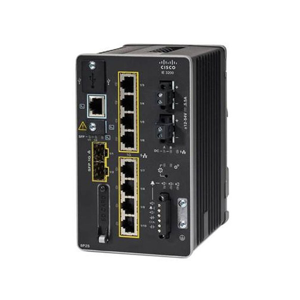 Cisco IE-3200-8P2S-E Catalyst IE3200 8x 1GB PoE+ RJ45 2x 1GB SFP Switch