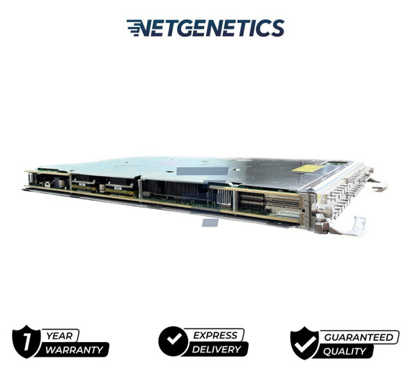 The Cisco ASR 9900 Series 32-port 100 Gigabit Ethernet Line Card delivers industry-leading high density, with line-rate 100 Gigabit Ethernet ports, to any slot of a Cisco ASR 9900 Series Aggregation Services Router. These high-capacity line cards are designed to remove bandwidth bottlenecks in the network that are caused by a large increase in Video-on-Demand (VoD), IPTV, point-to-point video, Internet video, and cloud services traffic. A single 100 Gigabit Ethernet port can now replace large 10 Gigabit Ethernet link aggregation bundles to simplify network operations. Based on QSFP technology, this line card has flexible interfaces that support 100 Gigabit Ethernet, 40 Gigabit Ethernet, 50 Gigabit Ethernet, 25 Gigabit Ethernet and 10 Gigabit Ethernet modes, so it gives customers the flexibility to mix and match interface types on the same line card.