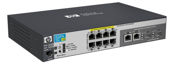 HP J9562A 2915-8G-PoE 8 Port Gigabit Switch