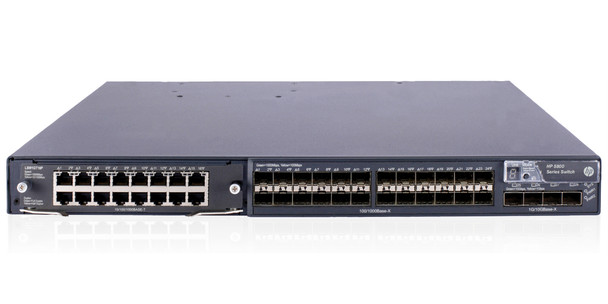 HP JG256A 5800 TAA-Compliant 5800-24G-SFP 24-Port SFP 4-Port SFP+ 1-Slot Switch