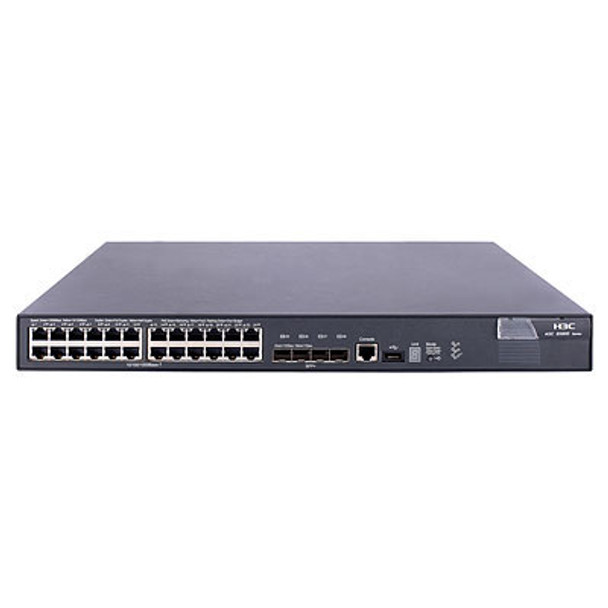 HP JC099A 5800 Series A5800-24G-PoE+ 24-Port Gigabit 4-Port SFP+ Switch