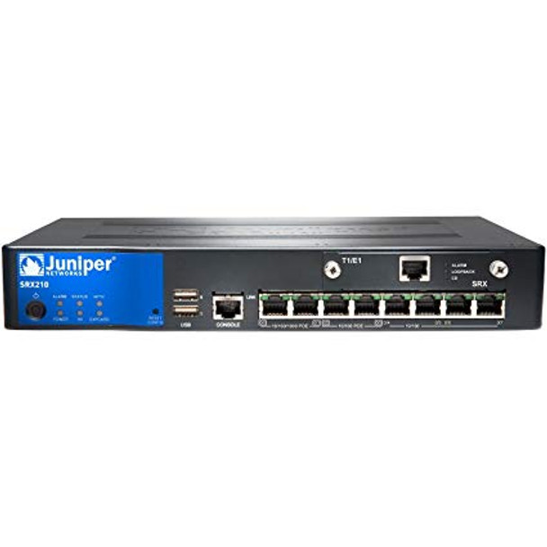 Juniper SRX210H-POE SRX Series SRX210 Services Gateway w/ PoE Firewall