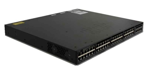 NEW Cisco WS-C3650-48PD-L 48-Port Gigabit PoE+ 2-Port SFP+ Stack LAN Base Switch