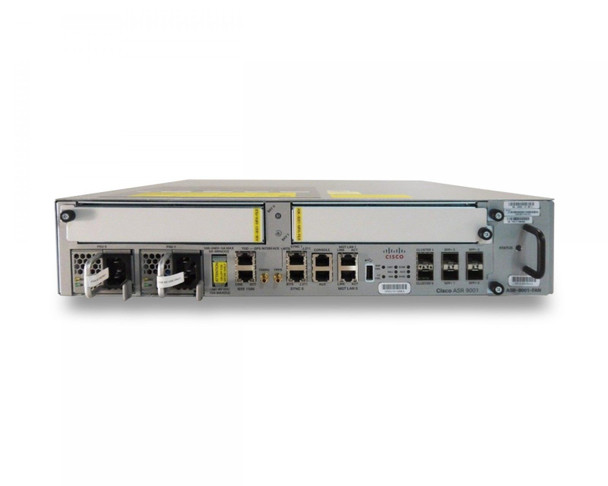 Cisco ASR-9001 ASR 9001 4-Port 10 Gigabit SFP+ Router Dual AC