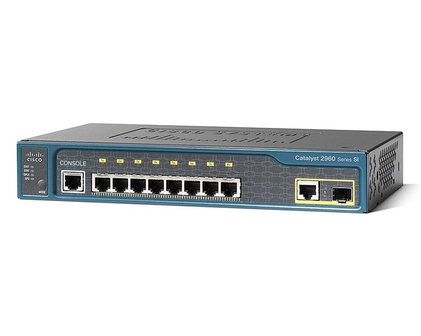 NEW Cisco WS-C2960-8TC-S 2960 Series 8-Port Fast Ethernet 1-Port SFP Switch