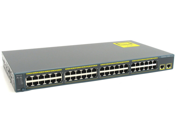 Cisco WS-C2960+48TC-L 2960-Plus Series 48 Port Fast Ethernet Switch