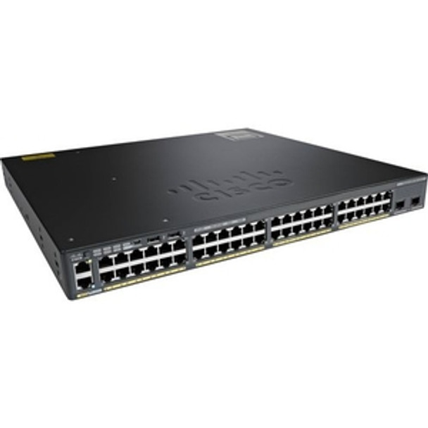 Cisco WS-C2960X-48TS-LL Catalyst 2960X 48x 1GB RJ-45 2x 1GB SFP Switch