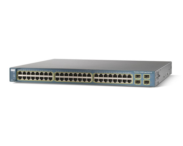NEW Cisco WS-C3560G-48PS-S Catalyst 3560G Gigabit POE Switch
