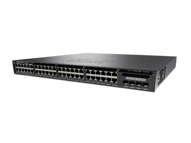 NEW Cisco WS-C3650-48TD-L 48-Port Gigabit 2-Port SFP+ Stack LAN Base Switch