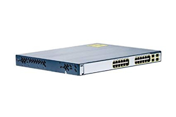 Cisco WS-C3750G-24PS-E 24x 1GB PoE RJ-45 4x 1GB SFP Switch