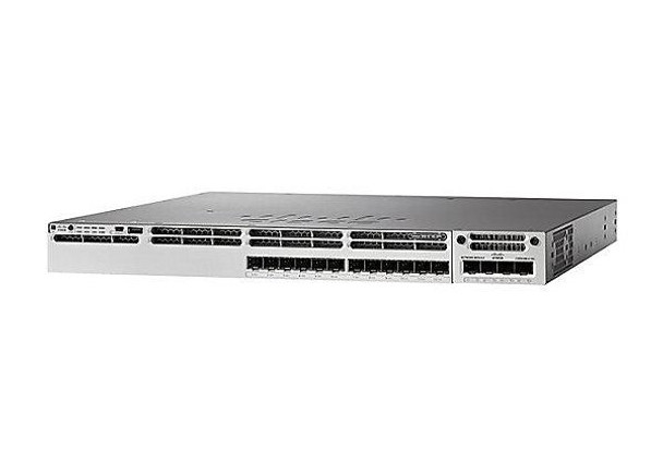 NEW Cisco WS-C3850-16XS-S 3850 16-Port SFP+ 1/10 Gigabit Stack Switch
