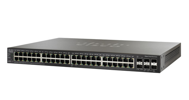 NEW Cisco SG500X-48P-K9 500 Small Business 48-Port GE PoE+ 4-Port SFP+ Switch