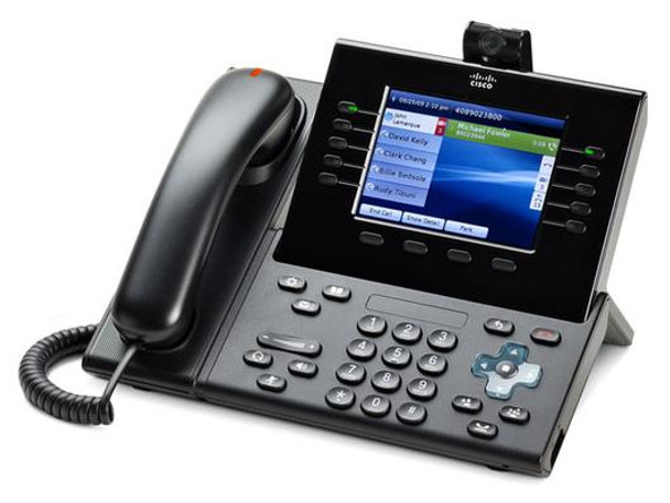 Cisco CP-9951-C-CAM-K9 Unified IP Charcoal Camera Phone 9951 w/ Standard Handset