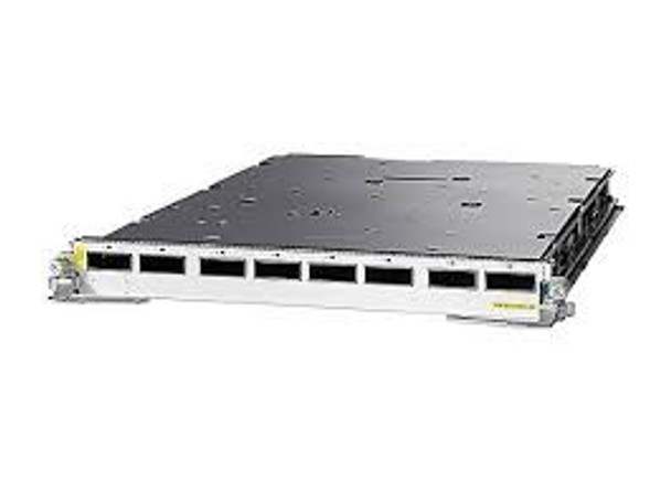 The Cisco® ASR 9000 Series 4-port Line Card and 8-port 100 Gigabit Ethernet Line Card deliver industry-leading high density, with line-rate 100 Gigabit Ethernet ports, to any slot of a Cisco ASR 9000 Series Aggregation Services Router. These high-capacity line cards are designed to remove bandwidth bottlenecks in the network that are caused by a large increase in video-on-demand (VoD), IPTV, point-to-point video, Internet video, and cloud services traffic. A single 100 Gigabit Ethernet port can now replace large 10 Gigabit Ethernet link aggregation bundles to simplify network operations. Based on Cisco CPAK™ technology, this line card has flexible interfaces that support 100 Gigabit Ethernet, 40 Gigabit Ethernet and 10 Gigabit Ethernet modes, so it gives customers the flexibility to mix and match interface types on the same line card.